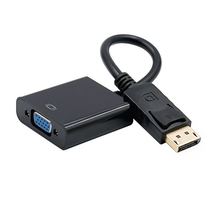 AISENS Conversor DisplayPort Macho a SVGA Hembra A125-0367 Negro AISENS Conversor DisplayPort Macho a SVGA Hembra A125-0367 Negro